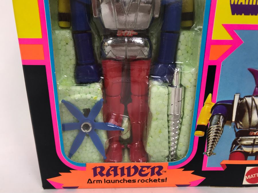Vintage 1977 New In Box Mattel Shogun Warriors Raider Die-Cast Metal Robot Toy Action Figure [Photo 3]