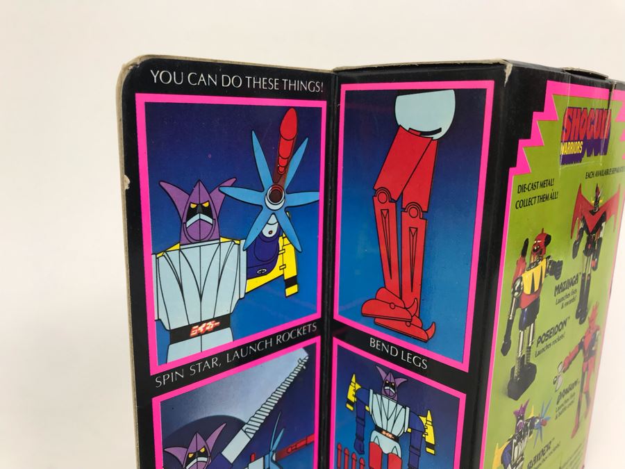 Vintage 1977 New In Box Mattel Shogun Warriors Raider Die-Cast Metal Robot Toy Action Figure [Photo 13]