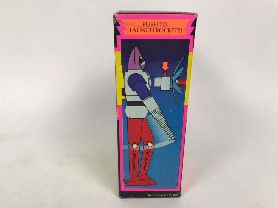 Vintage 1977 New In Box Mattel Shogun Warriors Raider Die-Cast Metal Robot Toy Action Figure [Photo 7]