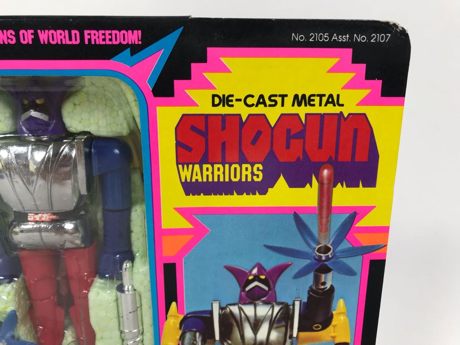 Vintage 1977 New In Box Mattel Shogun Warriors Raider Die-Cast Metal Robot Toy Action Figure [Photo 4]