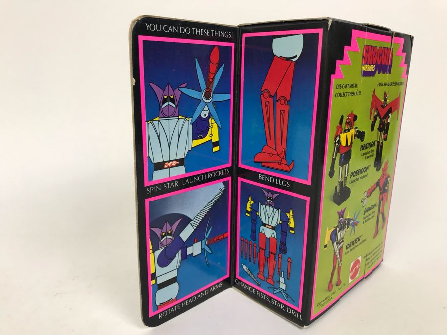 Vintage 1977 New In Box Mattel Shogun Warriors Raider Die-Cast Metal Robot Toy Action Figure [Photo 11]