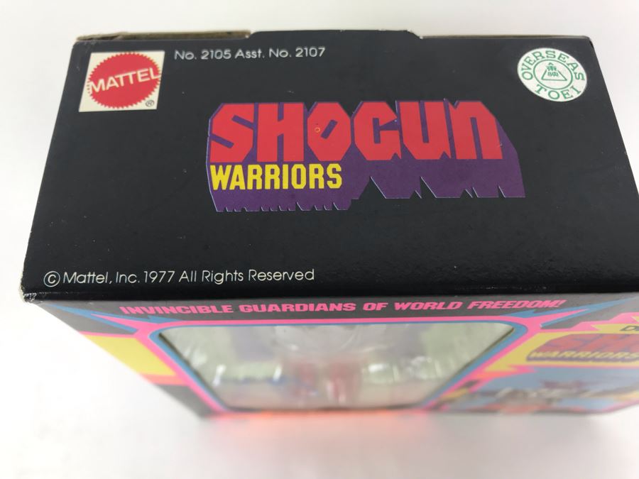 Vintage 1977 New In Box Mattel Shogun Warriors Raider Die-Cast Metal Robot Toy Action Figure [Photo 6]