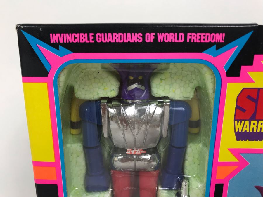 Vintage 1977 New In Box Mattel Shogun Warriors Raider Die-Cast Metal Robot Toy Action Figure [Photo 2]