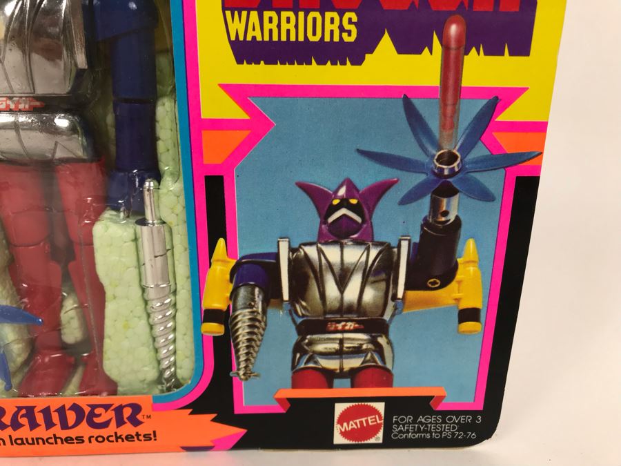 Vintage 1977 New In Box Mattel Shogun Warriors Raider Die-Cast Metal Robot Toy Action Figure [Photo 5]