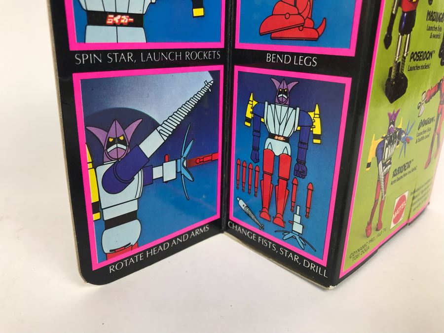 Vintage 1977 New In Box Mattel Shogun Warriors Raider Die-Cast Metal Robot Toy Action Figure [Photo 12]