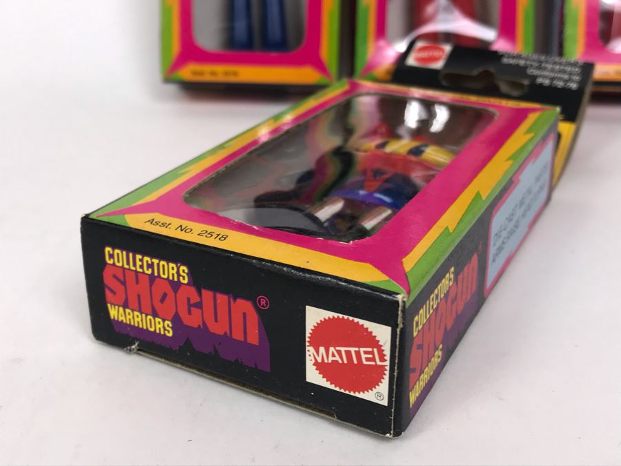 (4) Vintage 1978 Mattel Shogun Warriors Collector's Series Diecast Metal Action Figure Robot: (1) Poseidon 2513, (1) Great Mazinga 2516, (2) Dragun 2515 2518 [Photo 14]