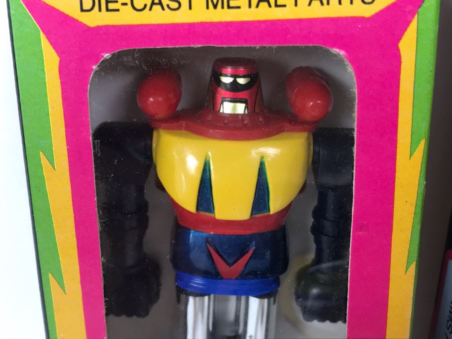 (4) Vintage 1978 Mattel Shogun Warriors Collector's Series Diecast Metal Action Figure Robot: (1) Poseidon 2513, (1) Great Mazinga 2516, (2) Dragun 2515 2518 [Photo 5]