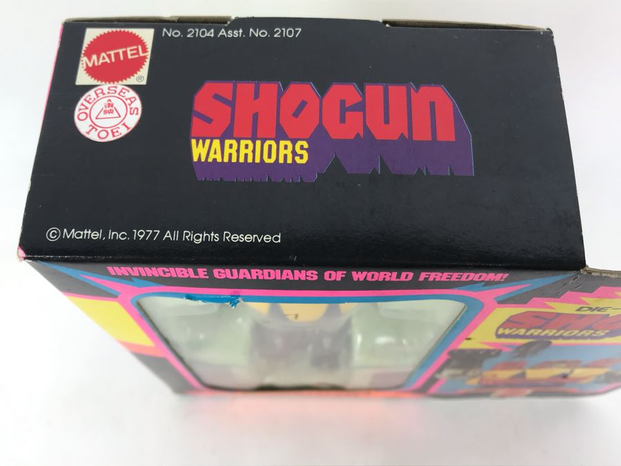 Vintage 1977 New In Box Mattel Shogun Warriors Poseidon Die-Cast Metal Robot Toy Action Figure 2104 [Photo 7]