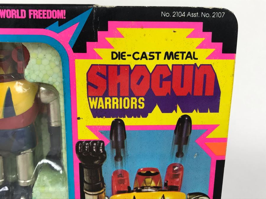 Vintage 1977 New In Box Mattel Shogun Warriors Poseidon Die-Cast Metal Robot Toy Action Figure 2104 [Photo 5]