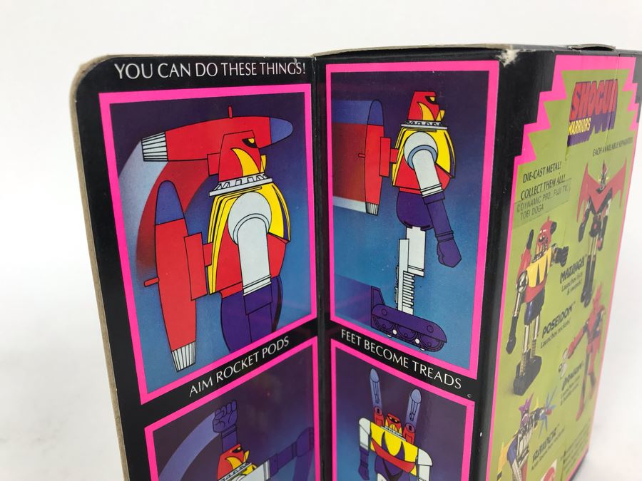 Vintage 1977 New In Box Mattel Shogun Warriors Poseidon Die-Cast Metal Robot Toy Action Figure 2104 [Photo 13]