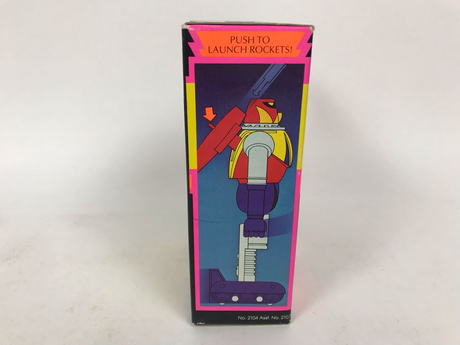 Vintage 1977 New In Box Mattel Shogun Warriors Poseidon Die-Cast Metal Robot Toy Action Figure 2104 [Photo 8]