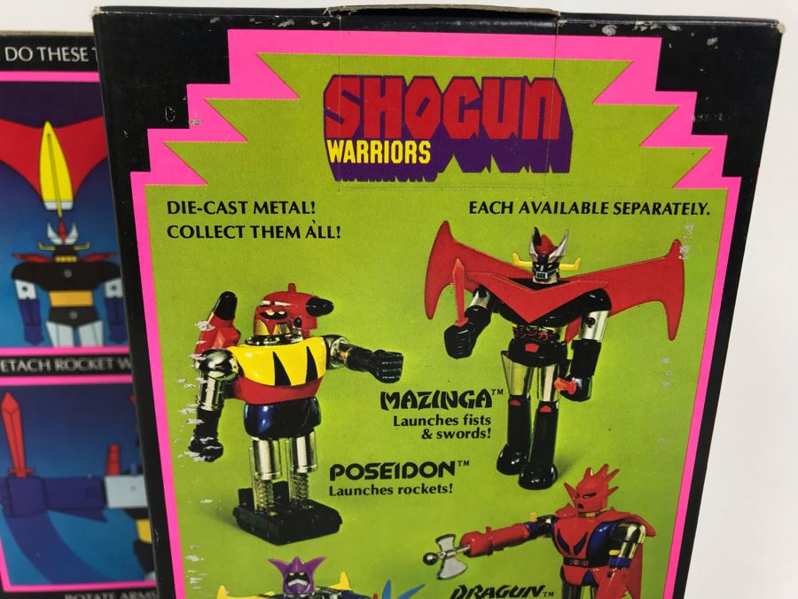 Vintage 1977 New In Box Mattel Shogun Warriors Mazinga Die-Cast Metal Robot Toy Action Figure 2103 [Photo 12]