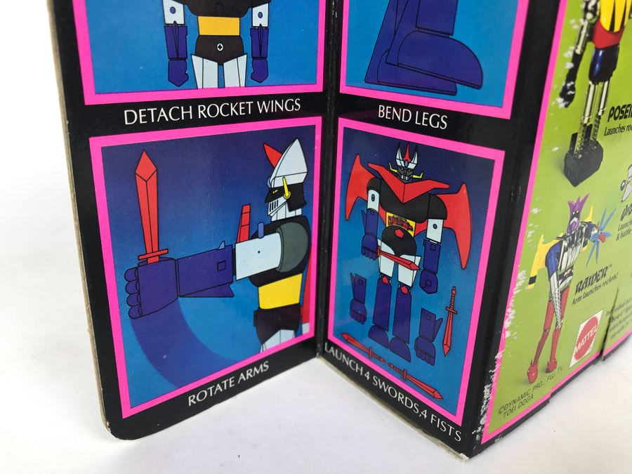 Vintage 1977 New In Box Mattel Shogun Warriors Mazinga Die-Cast Metal Robot Toy Action Figure 2103 [Photo 16]