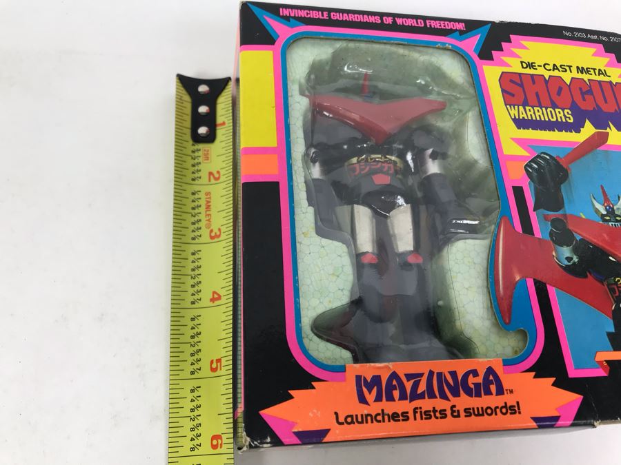 Vintage 1977 New In Box Mattel Shogun Warriors Mazinga Die-Cast Metal Robot Toy Action Figure 2103 [Photo 18]