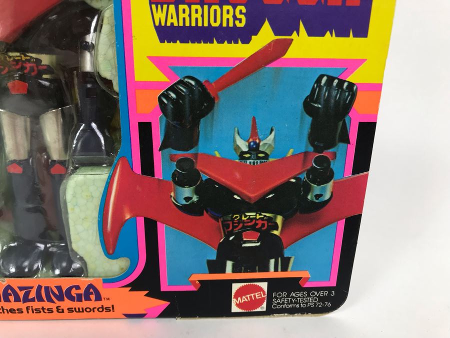 Vintage 1977 New In Box Mattel Shogun Warriors Mazinga Die-Cast Metal Robot Toy Action Figure 2103 [Photo 8]