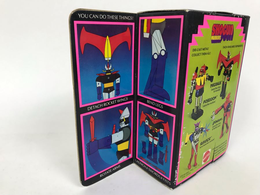 Vintage 1977 New In Box Mattel Shogun Warriors Mazinga Die-Cast Metal Robot Toy Action Figure 2103 [Photo 14]