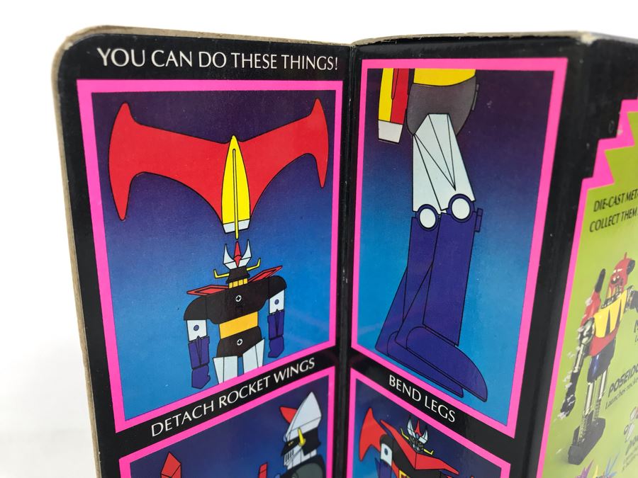 Vintage 1977 New In Box Mattel Shogun Warriors Mazinga Die-Cast Metal Robot Toy Action Figure 2103 [Photo 15]