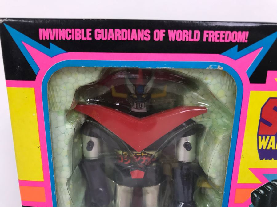 Vintage 1977 New In Box Mattel Shogun Warriors Mazinga Die-Cast Metal Robot Toy Action Figure 2103 [Photo 2]