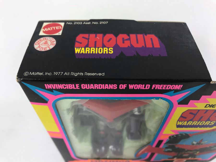 Vintage 1977 New In Box Mattel Shogun Warriors Mazinga Die-Cast Metal Robot Toy Action Figure 2103 [Photo 9]