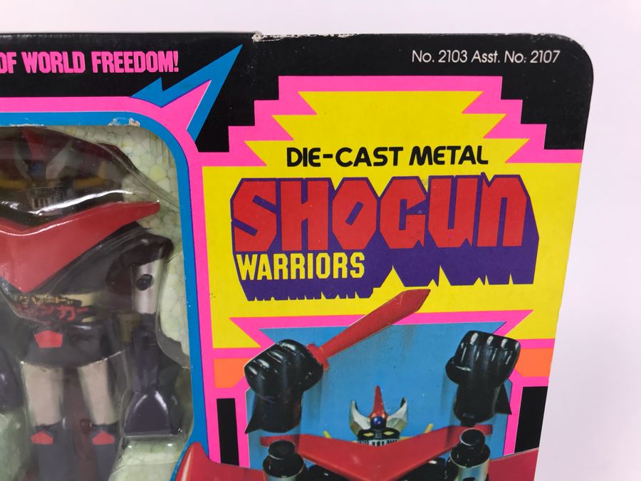 Vintage 1977 New In Box Mattel Shogun Warriors Mazinga Die-Cast Metal Robot Toy Action Figure 2103 [Photo 7]