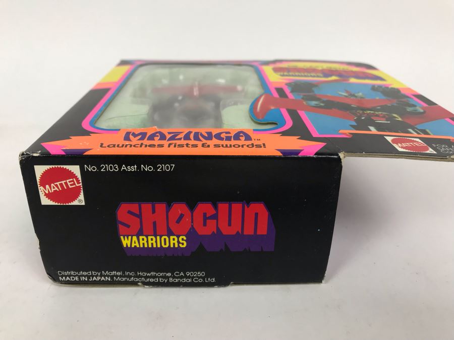 Vintage 1977 New In Box Mattel Shogun Warriors Mazinga Die-Cast Metal Robot Toy Action Figure 2103 [Photo 17]