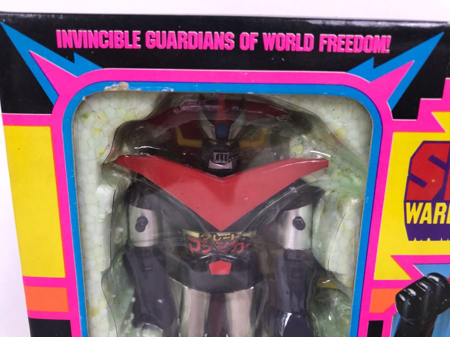 Vintage 1977 New In Box Mattel Shogun Warriors Mazinga Die-Cast Metal Robot Toy Action Figure 2103 [Photo 2]