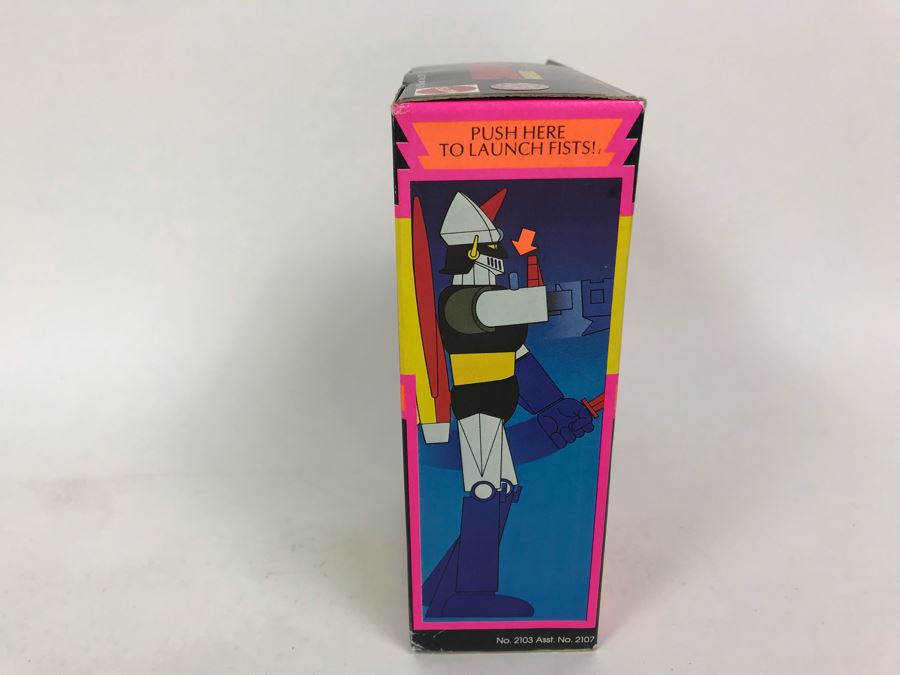 Vintage 1977 New In Box Mattel Shogun Warriors Mazinga Die-Cast Metal ...