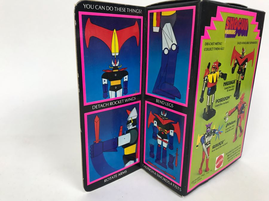 Vintage 1977 New In Box Mattel Shogun Warriors Mazinga Die-Cast Metal Robot Toy Action Figure 2103 [Photo 13]