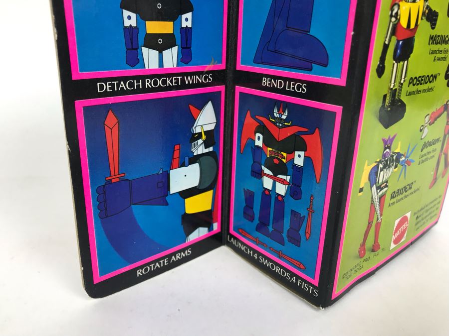 Vintage 1977 New In Box Mattel Shogun Warriors Mazinga Die-Cast Metal Robot Toy Action Figure 2103 [Photo 15]