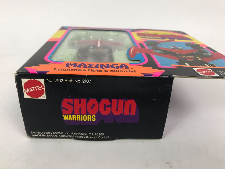 Vintage 1977 New In Box Mattel Shogun Warriors Mazinga Die-Cast Metal Robot Toy Action Figure 2103 [Photo 16]