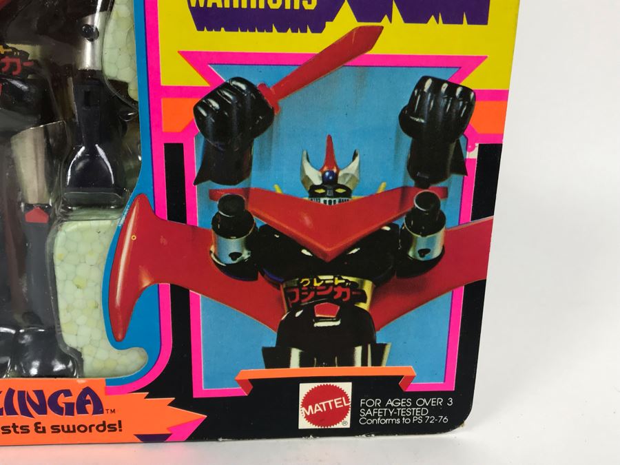 Vintage 1977 New In Box Mattel Shogun Warriors Mazinga Die-Cast Metal Robot Toy Action Figure 2103 [Photo 7]