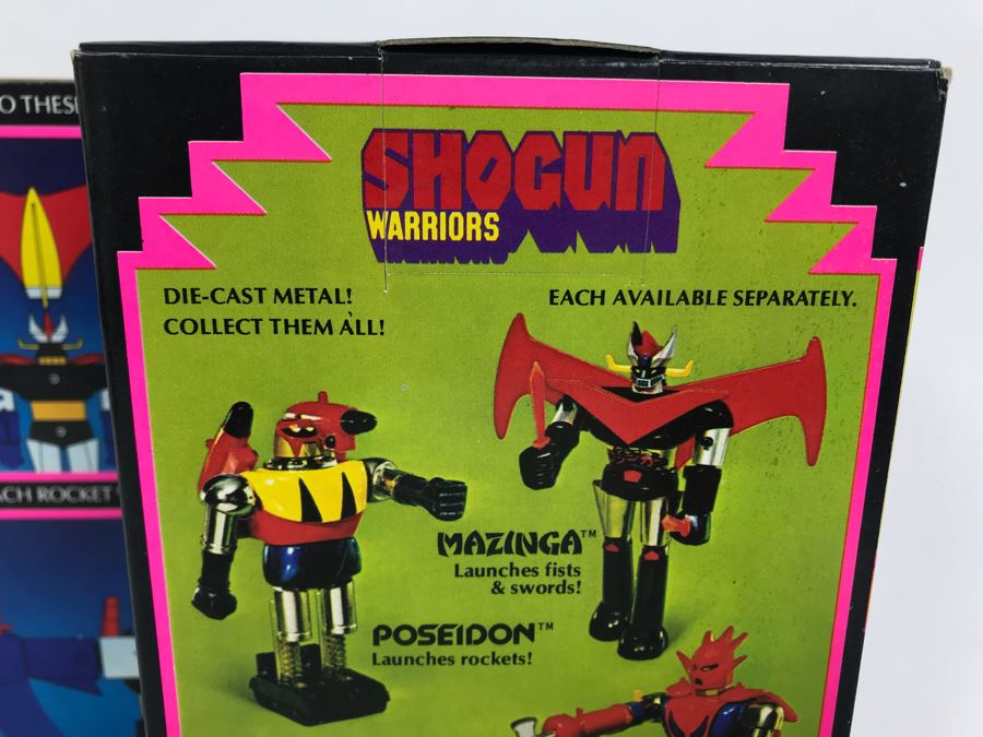 Vintage 1977 New In Box Mattel Shogun Warriors Mazinga Die-Cast Metal Robot Toy Action Figure 2103 [Photo 11]