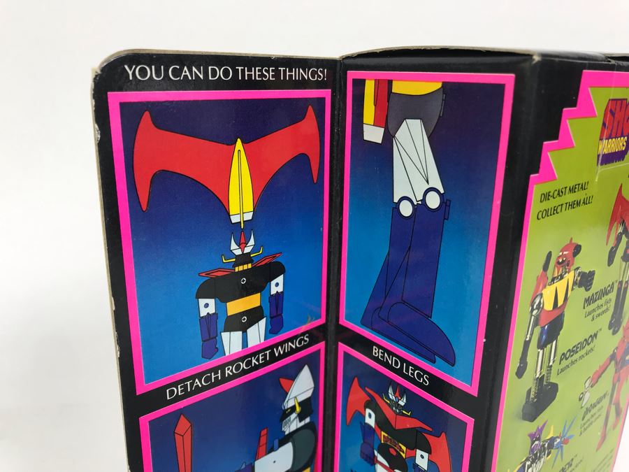 Vintage 1977 New In Box Mattel Shogun Warriors Mazinga Die-Cast Metal Robot Toy Action Figure 2103 [Photo 14]