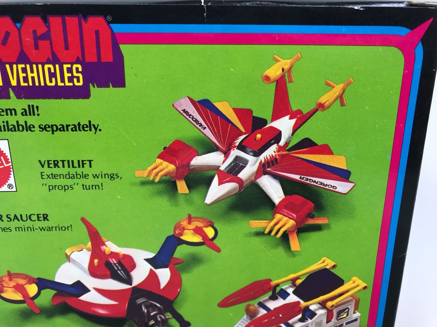 Vintage 1978 New In Box Mattel Shogun Warriors Action Vehicles Vertilift Die-Cast Metal Parts 2522 [Photo 10]