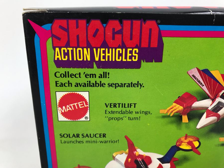 Vintage 1978 New In Box Mattel Shogun Warriors Action Vehicles Vertilift Die-Cast Metal Parts 2522 [Photo 9]