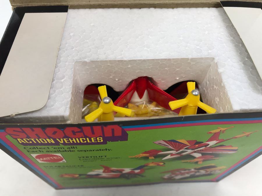 Vintage 1978 New In Box Mattel Shogun Warriors Action Vehicles Vertilift Die-Cast Metal Parts 2522 [Photo 13]