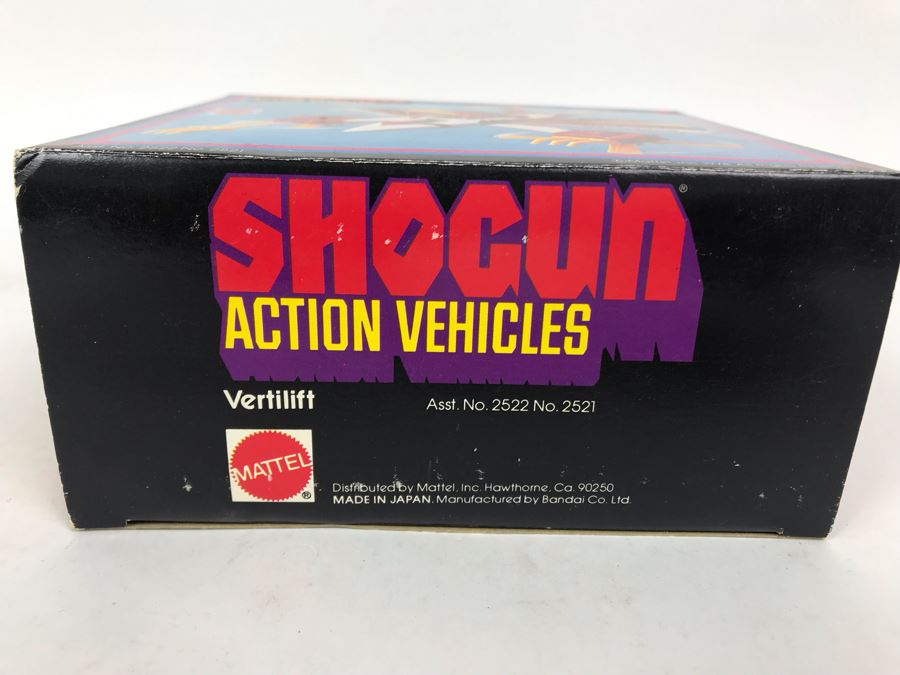 Vintage 1978 New In Box Mattel Shogun Warriors Action Vehicles Vertilift Die-Cast Metal Parts 2522 [Photo 12]