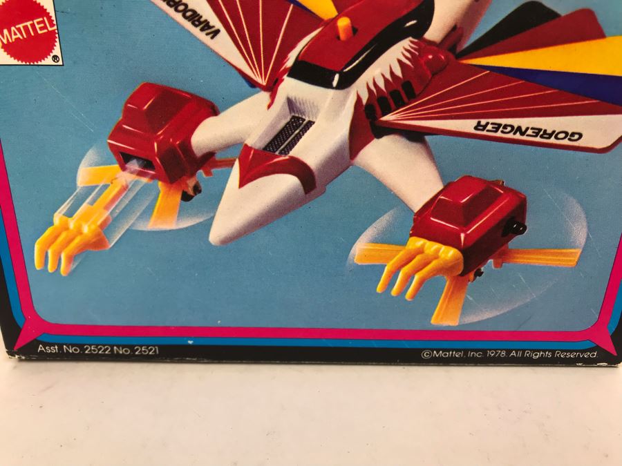 Vintage 1978 New In Box Mattel Shogun Warriors Action Vehicles Vertilift Die-Cast Metal Parts 2522 [Photo 5]