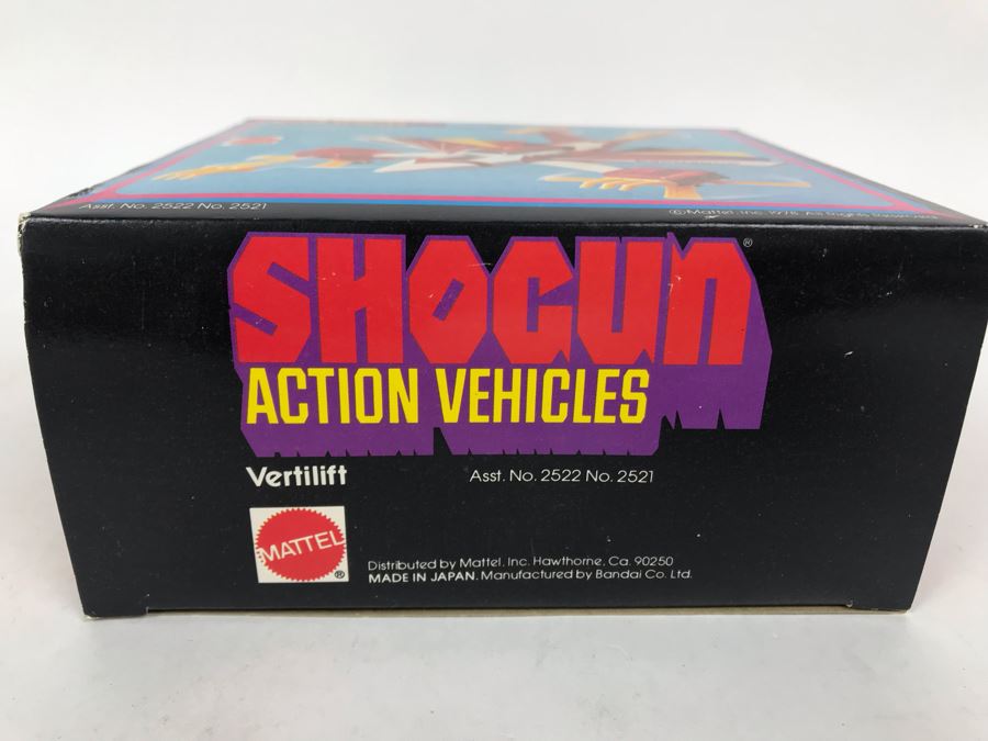 Vintage 1978 New In Box Mattel Shogun Warriors Action Vehicles Vertilift Die-Cast Metal Parts 2522 [Photo 12]