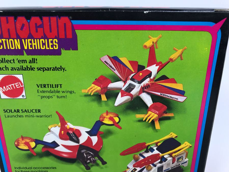 Vintage 1978 New In Box Mattel Shogun Warriors Action Vehicles Vertilift Die-Cast Metal Parts 2522 [Photo 9]