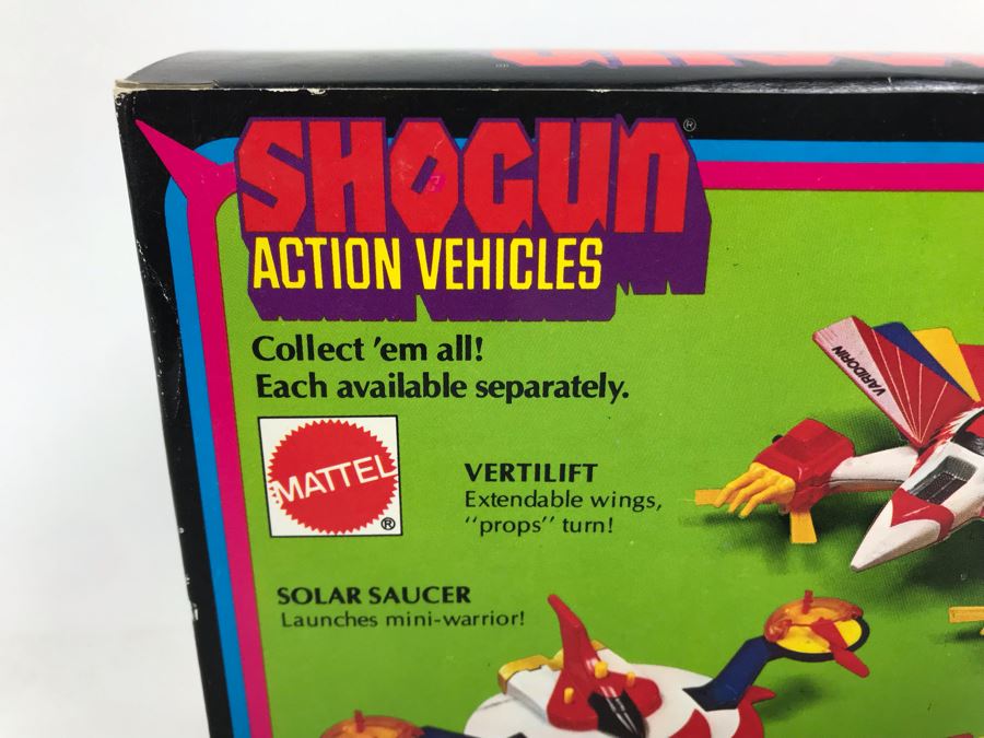 Vintage 1978 New In Box Mattel Shogun Warriors Action Vehicles Vertilift Die-Cast Metal Parts 2522 [Photo 8]