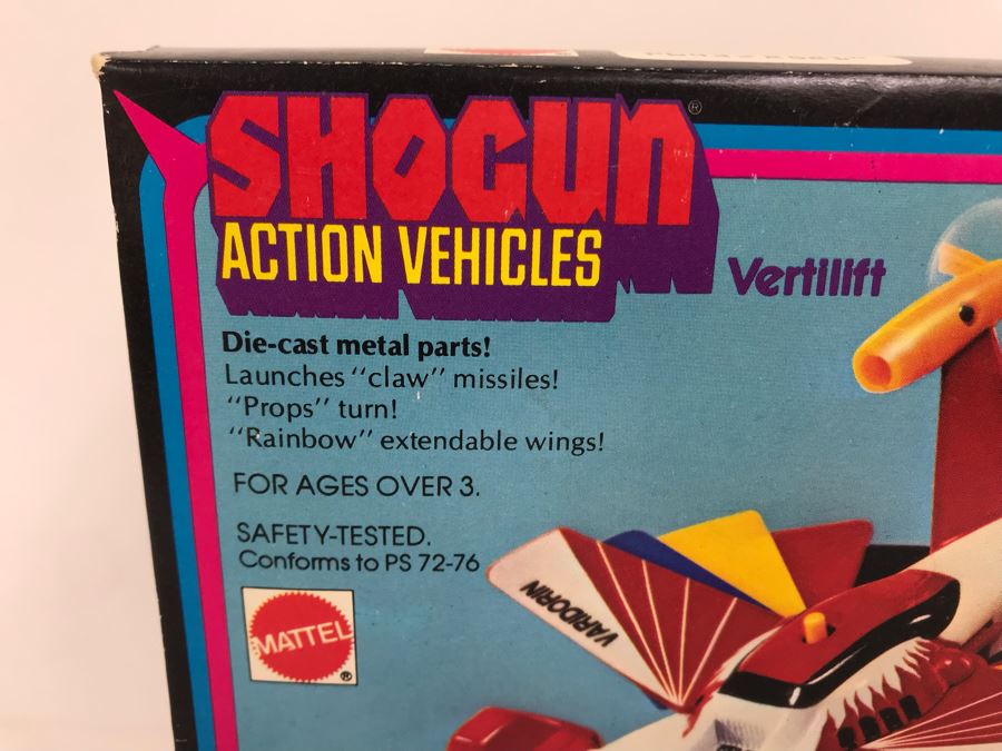Vintage 1978 New In Box Mattel Shogun Warriors Action