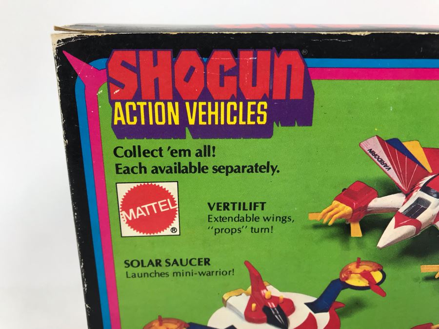 Vintage 1978 Mattel Shogun Warriors Action Vehicles Vertilift Die-Cast Metal Parts 2522 With Box [Photo 7]