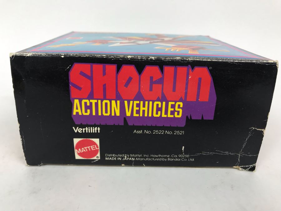 Vintage 1978 Mattel Shogun Warriors Action Vehicles Vertilift Die-Cast Metal Parts 2522 With Box [Photo 10]