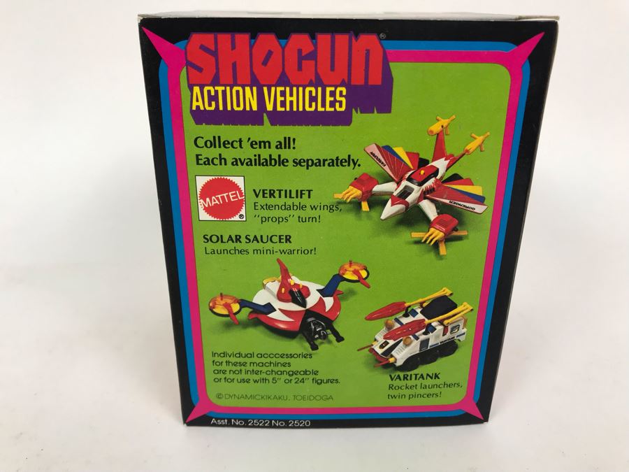 Vintage 1978 New In Box Mattel Shogun Warriors Action Vehicles Solar Saucer Die-Cast Metal Parts 2520 [Photo 7]