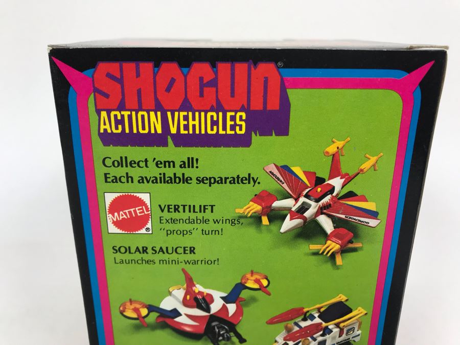 Vintage 1978 New In Box Mattel Shogun Warriors Action Vehicles Solar Saucer Die-Cast Metal Parts 2520 [Photo 8]