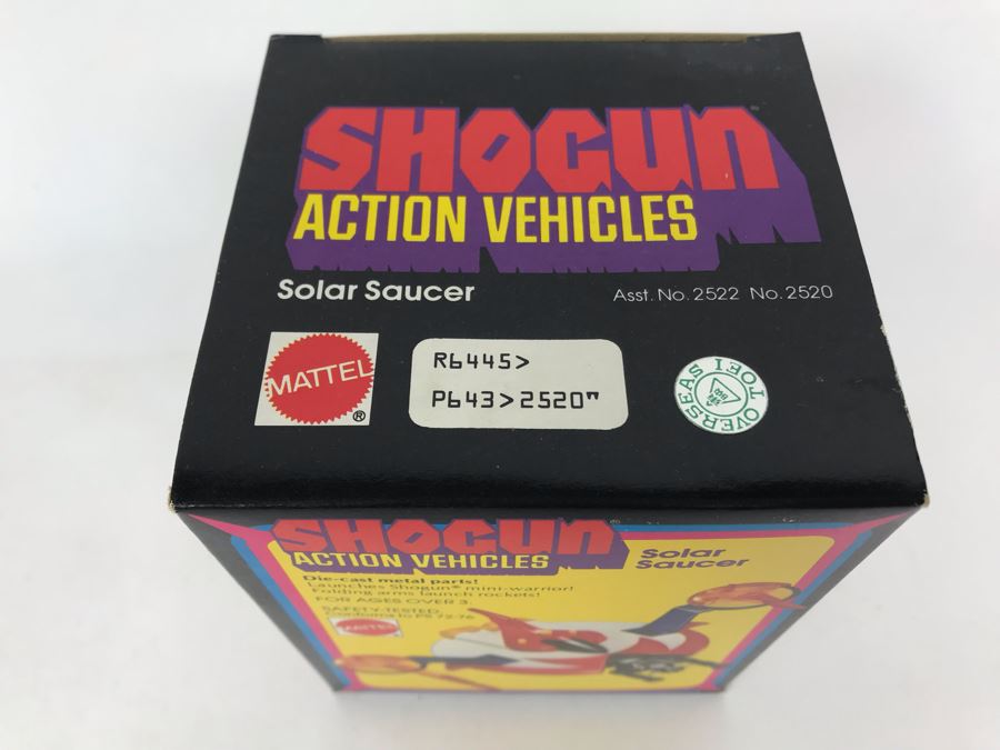 Vintage 1978 New In Box Mattel Shogun Warriors Action Vehicles Solar Saucer Die-Cast Metal Parts 2520 [Photo 5]