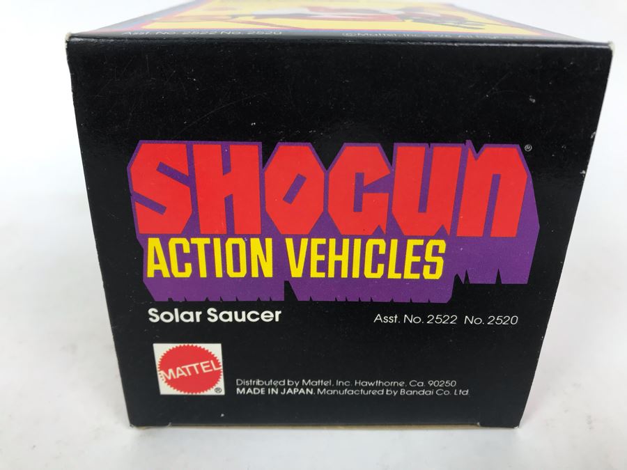 Vintage 1978 New In Box Mattel Shogun Warriors Action Vehicles Solar Saucer Die-Cast Metal Parts 2520 [Photo 10]
