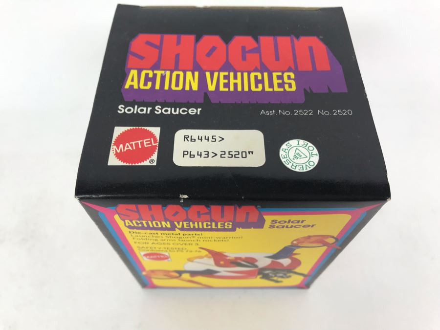 Vintage 1978 New In Box Mattel Shogun Warriors Action Vehicles Solar Saucer Die-Cast Metal Parts 2520 [Photo 5]
