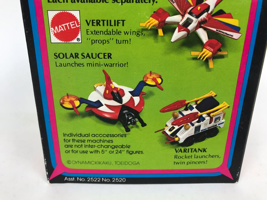 Vintage 1978 New In Box Mattel Shogun Warriors Action Vehicles Solar Saucer Die-Cast Metal Parts 2520 [Photo 9]